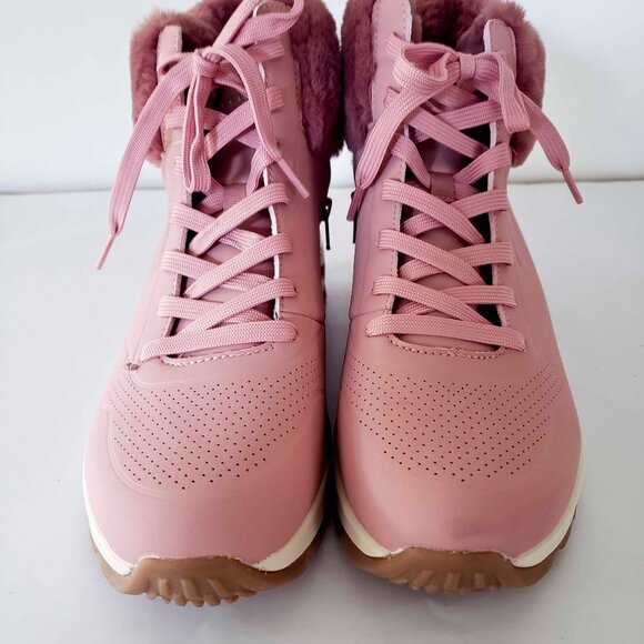 Pink Skechers Uno Rugged Sports Shoe 167274ROS SIZE 10 NEW - Picture 4 of 7
